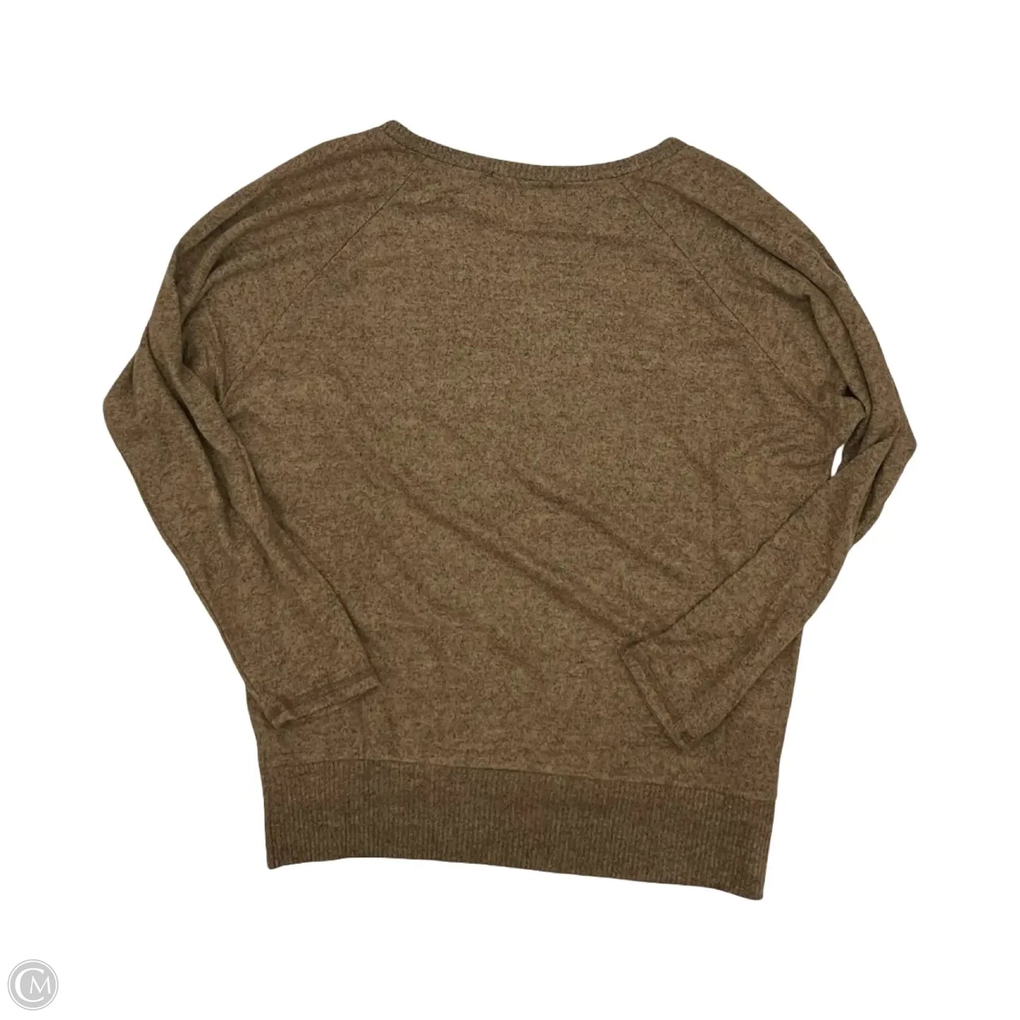 Top Long Sleeve By Clothes Mentor In Brown, Size: S