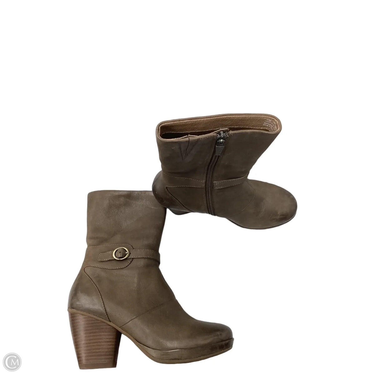 Boots Leather By Dansko In Brown, Size: 5.5