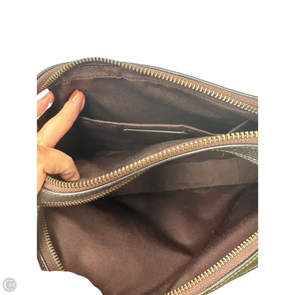 Crossbody Designer By Coach, Size: Medium