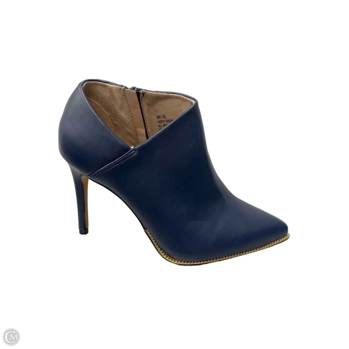 Boots Ankle Heels By Bcbgeneration In Navy, Size: 9