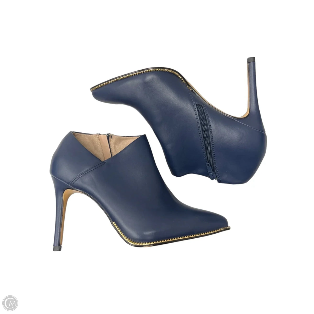 Boots Ankle Heels By Bcbgeneration In Navy, Size: 9