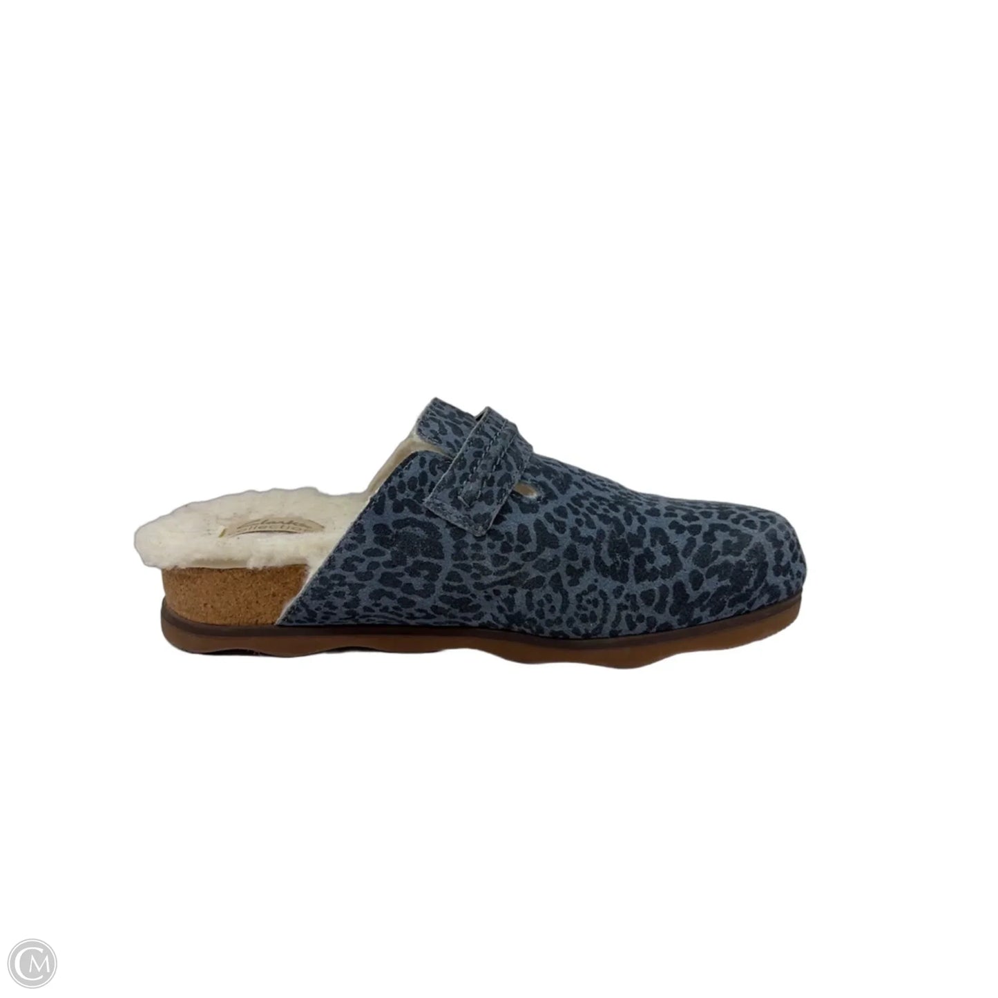 Shoes Flats By Clarks In Blue, Size: 8.5