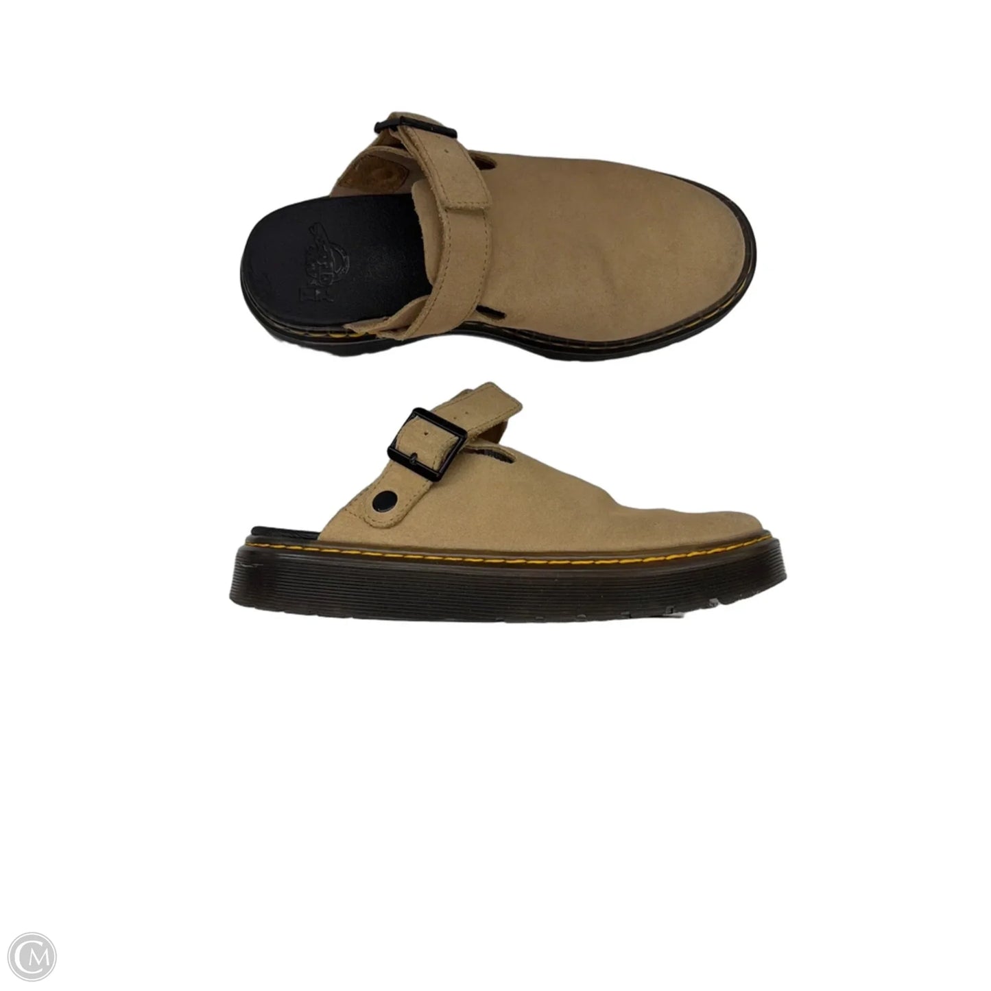 Shoes Designer By Dr Martens In Tan, Size: 8