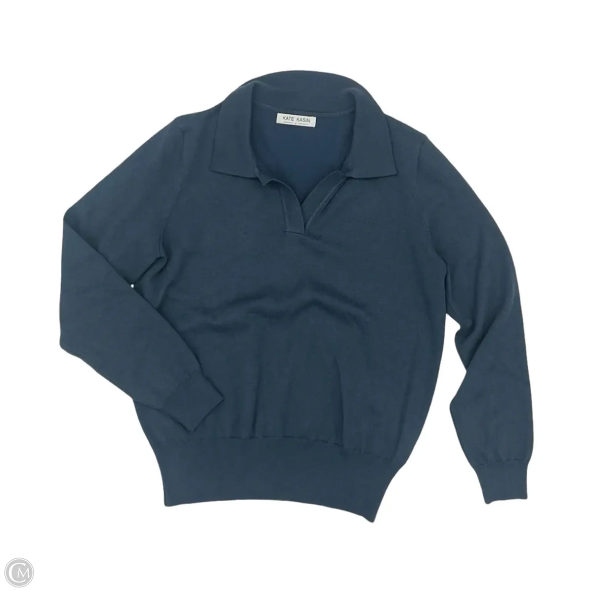 Sweater By Kate Kasin In Blue, Size: L