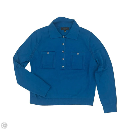 Sweater By Banana Republic In Blue, Size: L