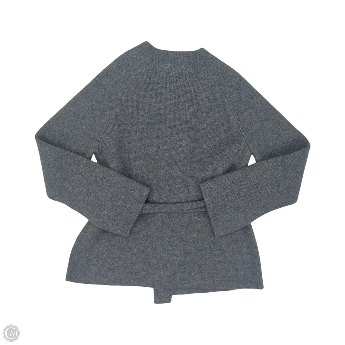 Sweater Cardigan By Pendleton In Grey, Size: L