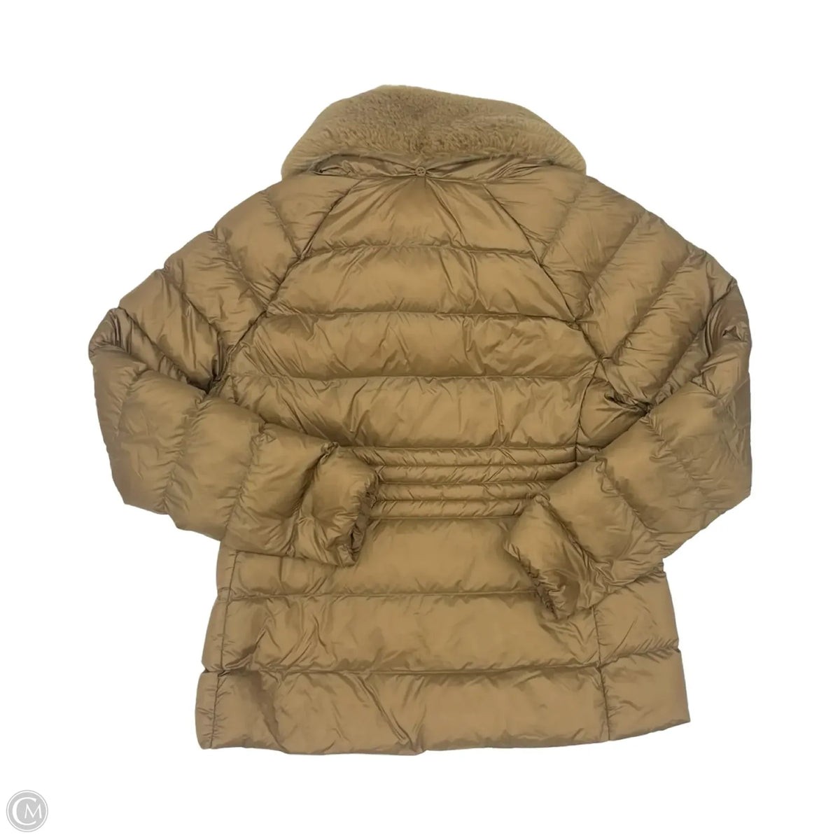 Coat Designer By Michael Kors In Brown, Size: L