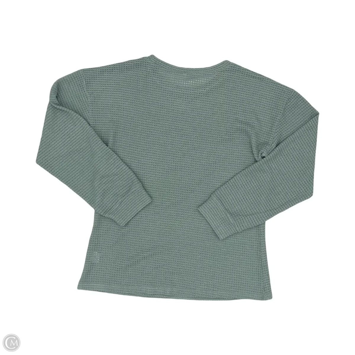 Top Long Sleeve By Cmf In Green, Size: M