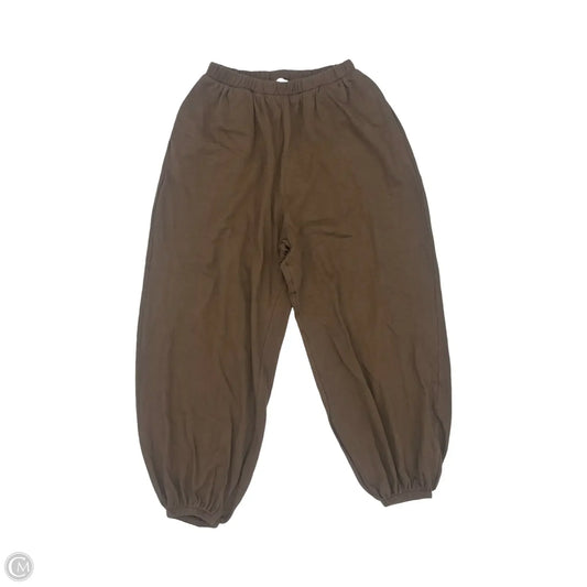 Pants Joggers By Zara In Brown, Size: S
