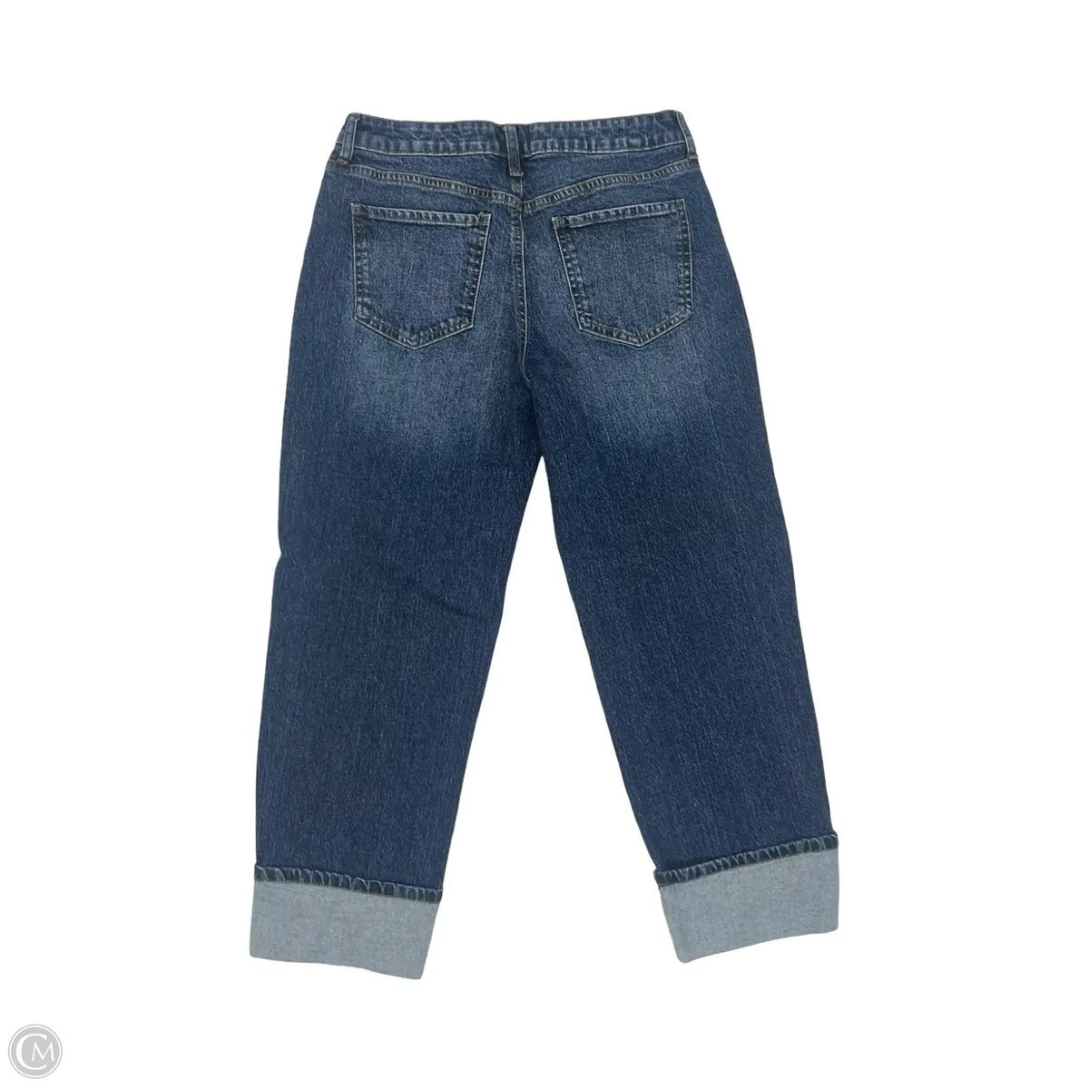 Jeans Straight By Bcbgeneration In Blue Denim, Size: 4