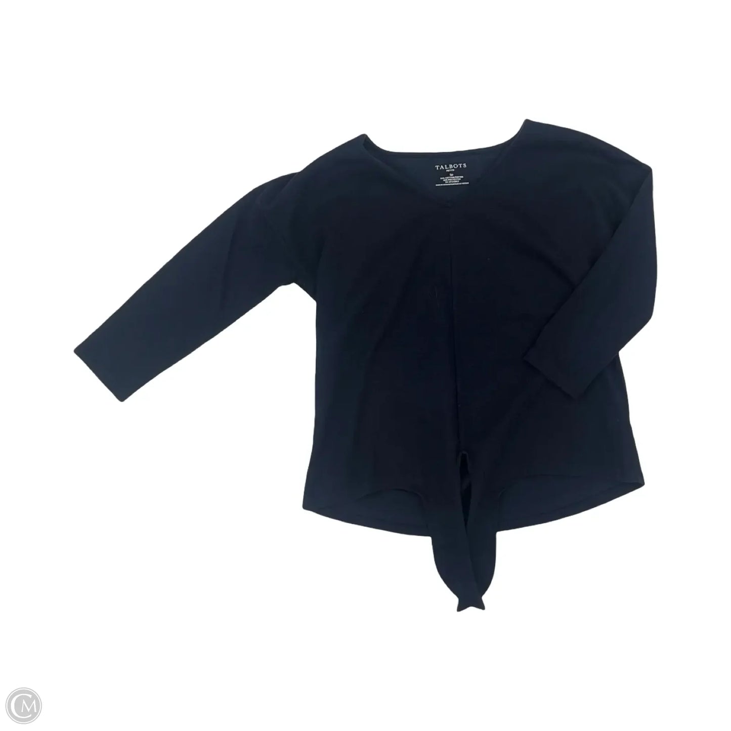 Top Long Sleeve By Talbots In Navy, Size: Sp