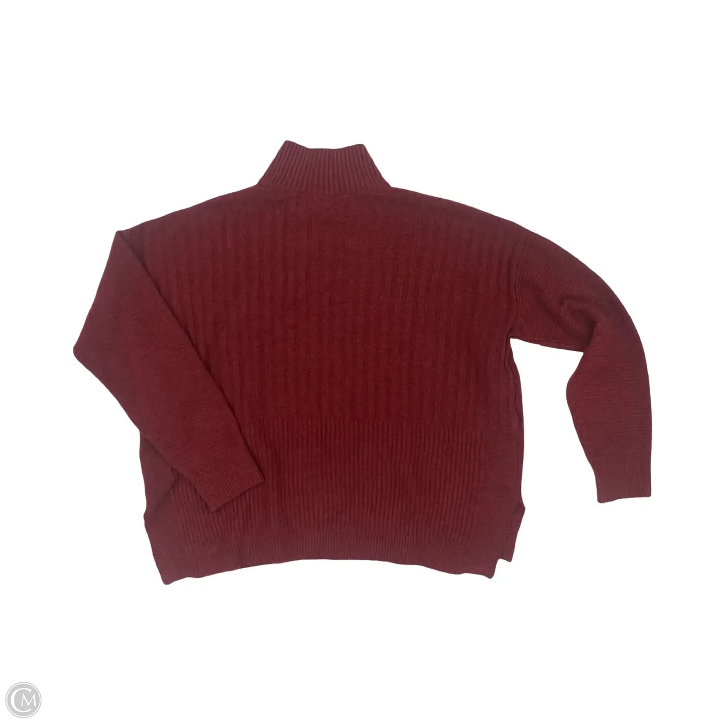 Sweater By Time And Tru In Red, Size: L