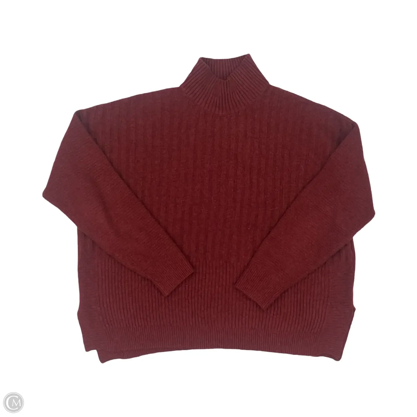 Sweater By Time And Tru In Red, Size: L