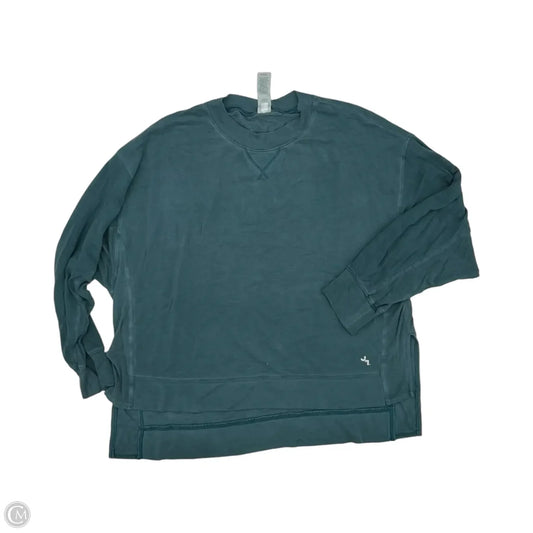 Top Long Sleeve By Joy Lab In Green, Size: M