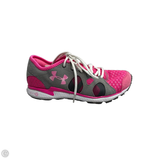 Shoes Athletic By Under Armour In Grey & Pink, Size: 7.5