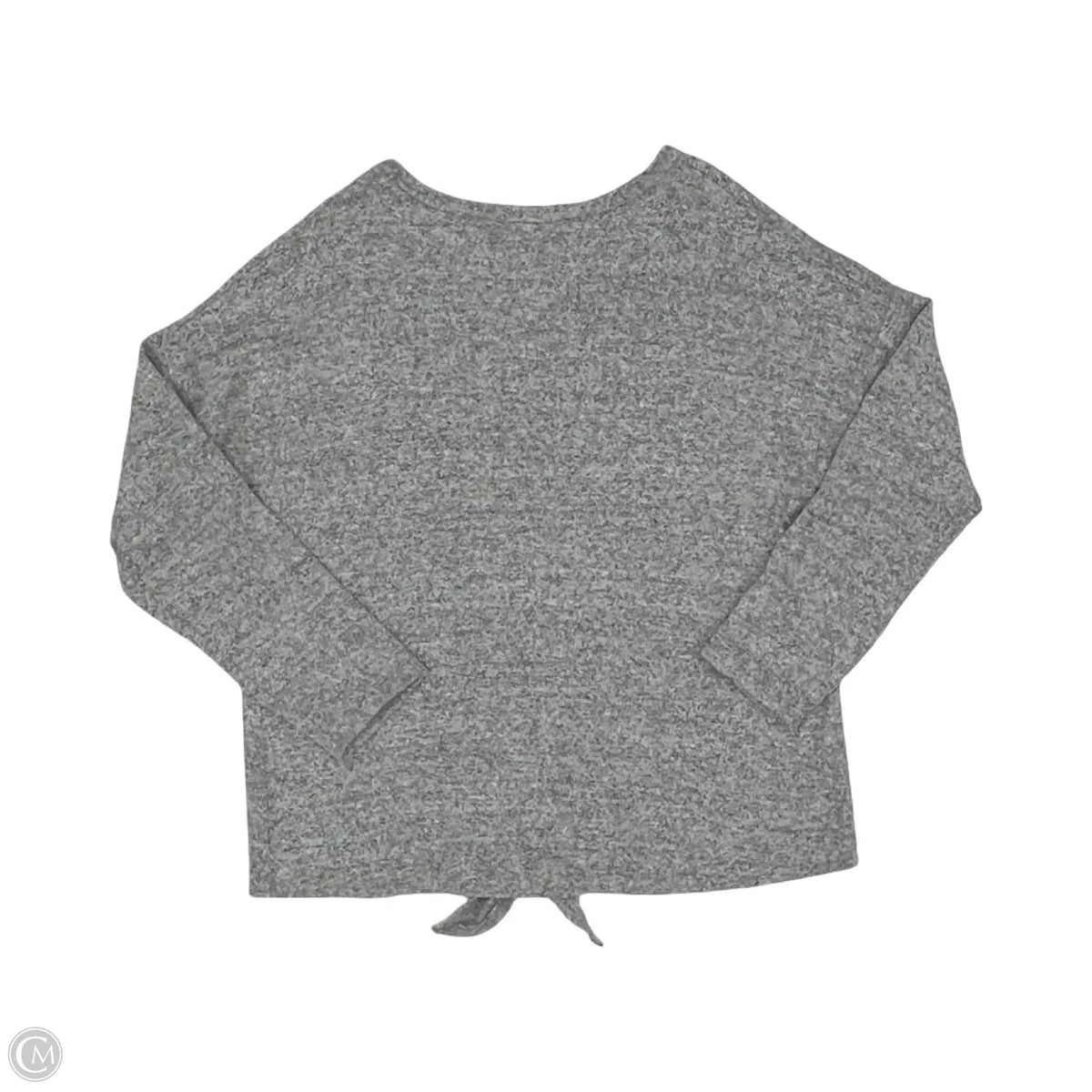Top Long Sleeve By Cmf In Grey, Size: M