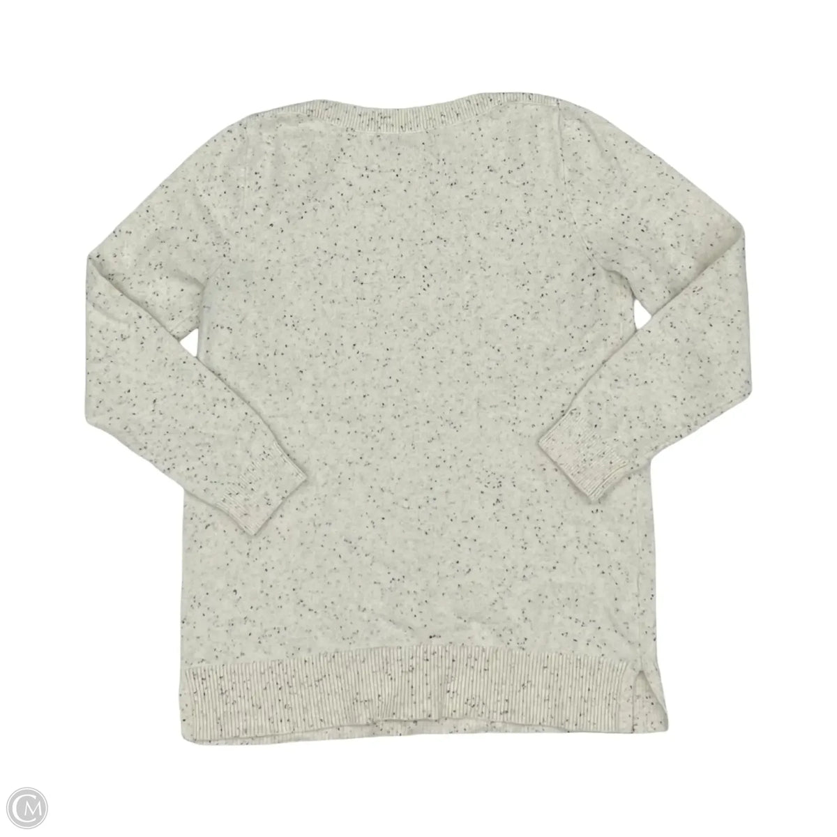Sweater By Loft In Cream, Size: L
