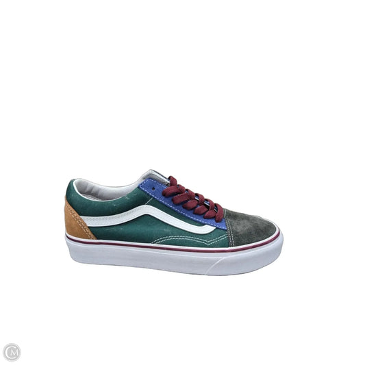 Shoes Sneakers By Vans In Multi-colored, Size: 7