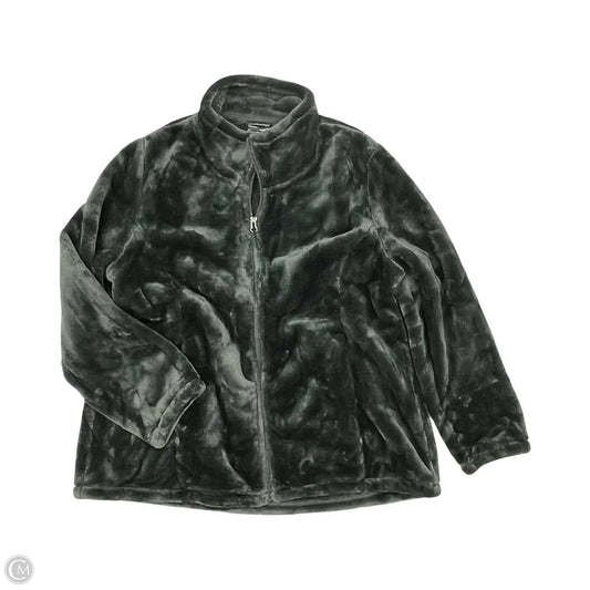 Jacket Faux Fur & Sherpa By 32 Degrees In Green, Size: Xxl