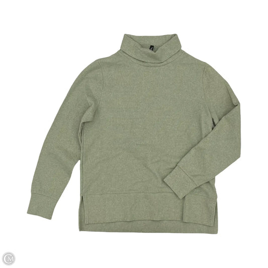 Top Long Sleeve By Mpg In Green, Size: Xs
