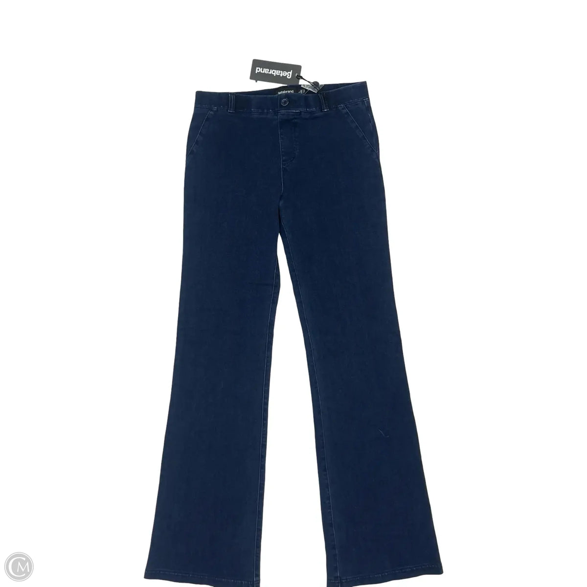 Jeans Flared By Betabrand In Blue Denim, Size: L