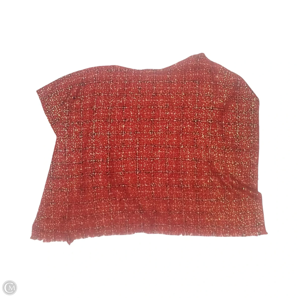 Shawl By Chicos In Black & Red, Size: Os