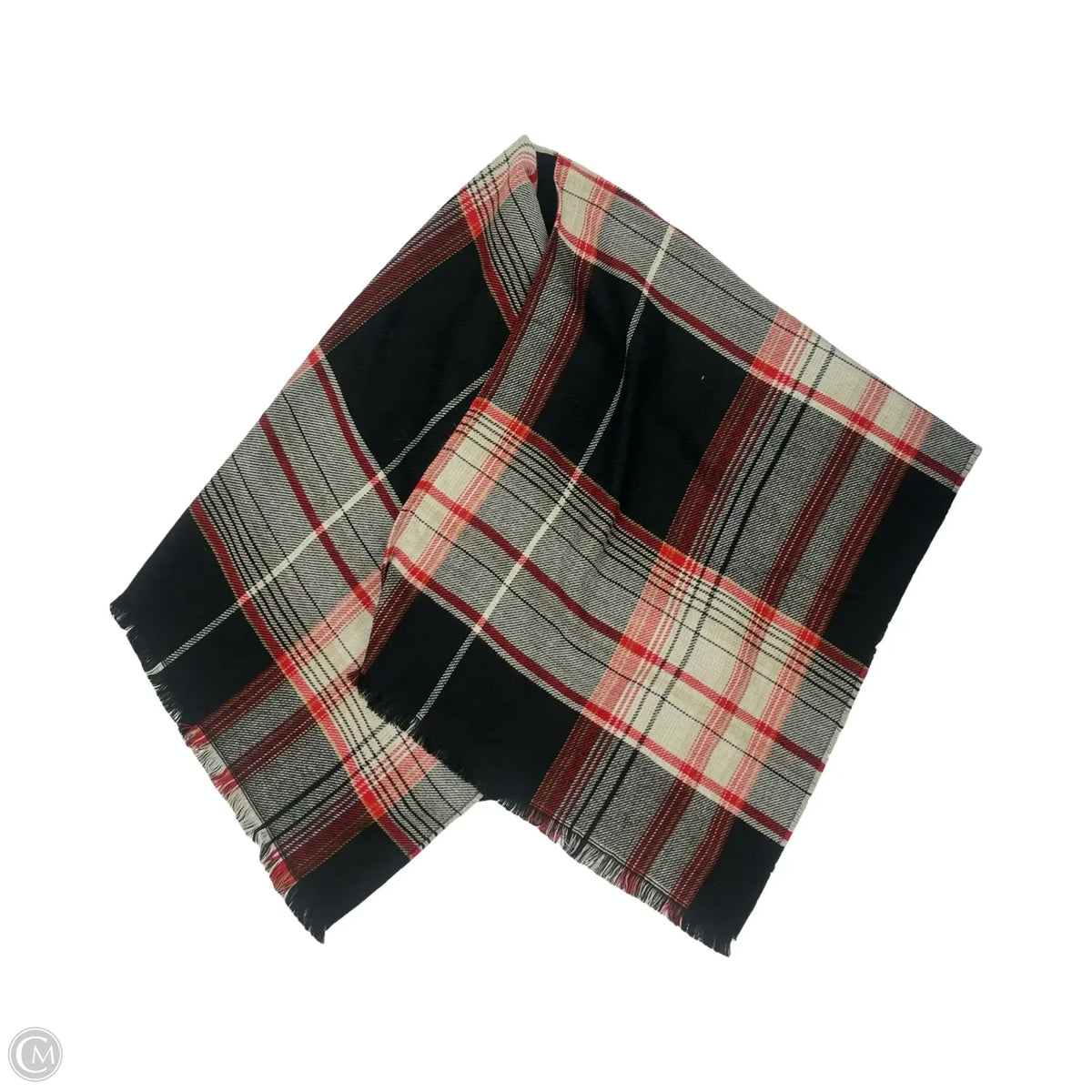Shawl By J. Jill In Black & Red, Size: L