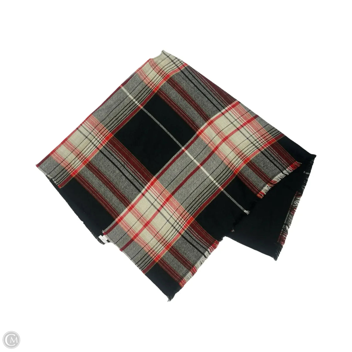 Shawl By J. Jill In Black & Red, Size: L