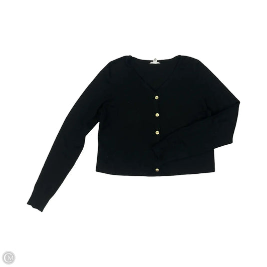 Cardigan By Time And Tru In Black, Size: M