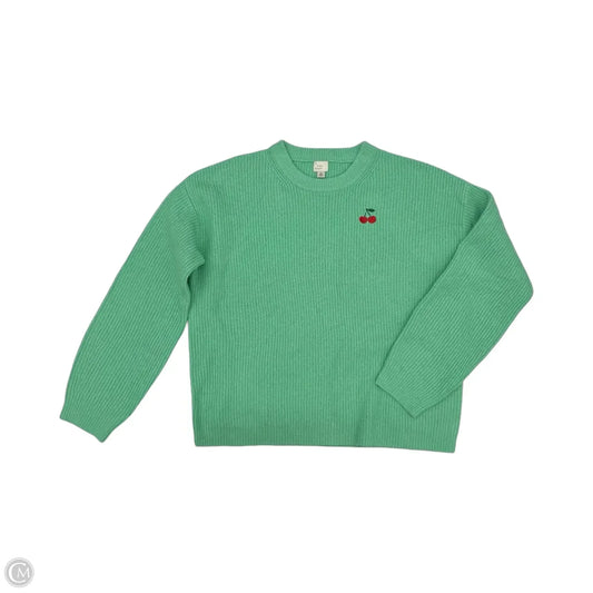 Sweater By A New Day In Green, Size: Xl