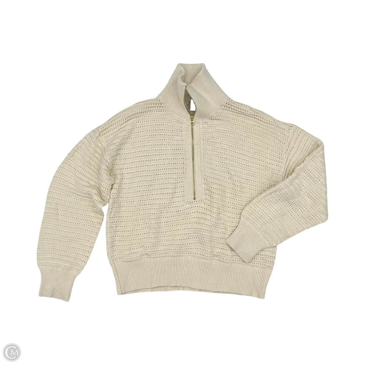 Sweater By Varley In Cream, Size: M