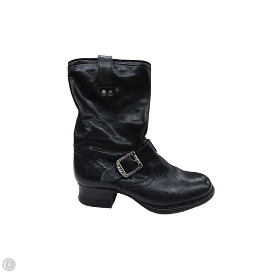 Boots Designer By Frye In Black, Size: 7