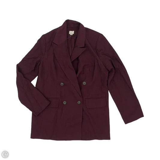 Blazer By A New Day In Red, Size: S