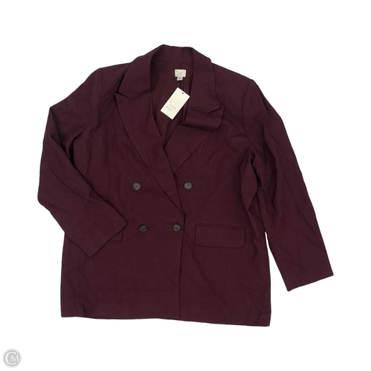 Blazer By A New Day In Red, Size: Xl