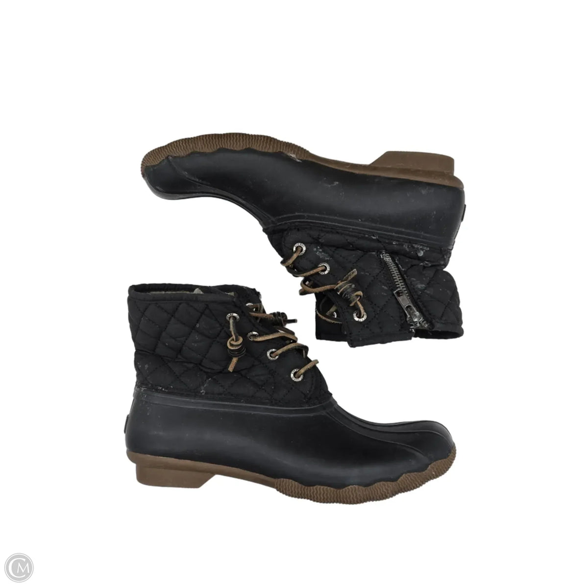 Boots Rain By Sperry In Black, Size: 8