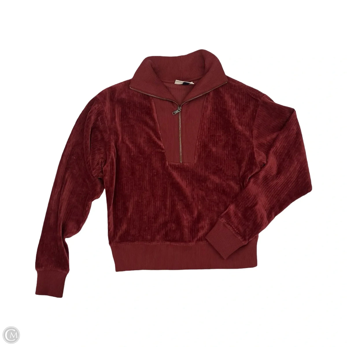 Top Long Sleeve By Universal Thread In Red, Size: Xs