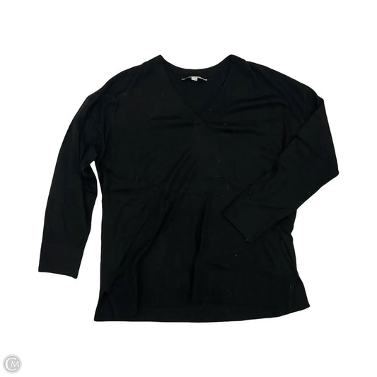 Sweater By Loft In Black, Size: L