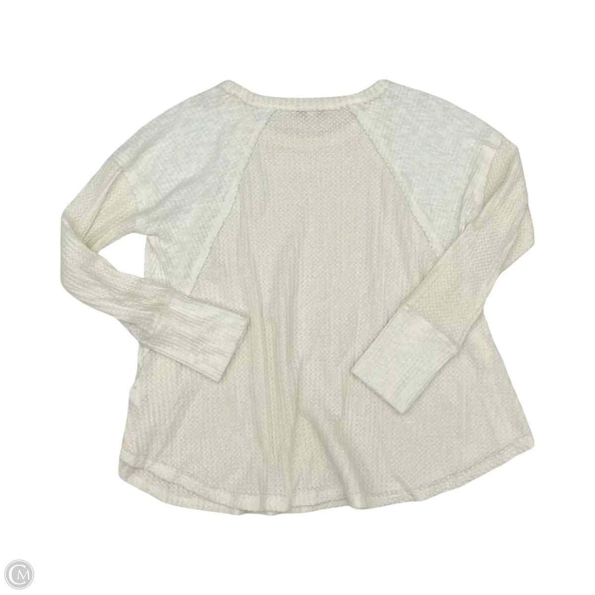 Top Long Sleeve By Eri + Ali In Cream, Size: M