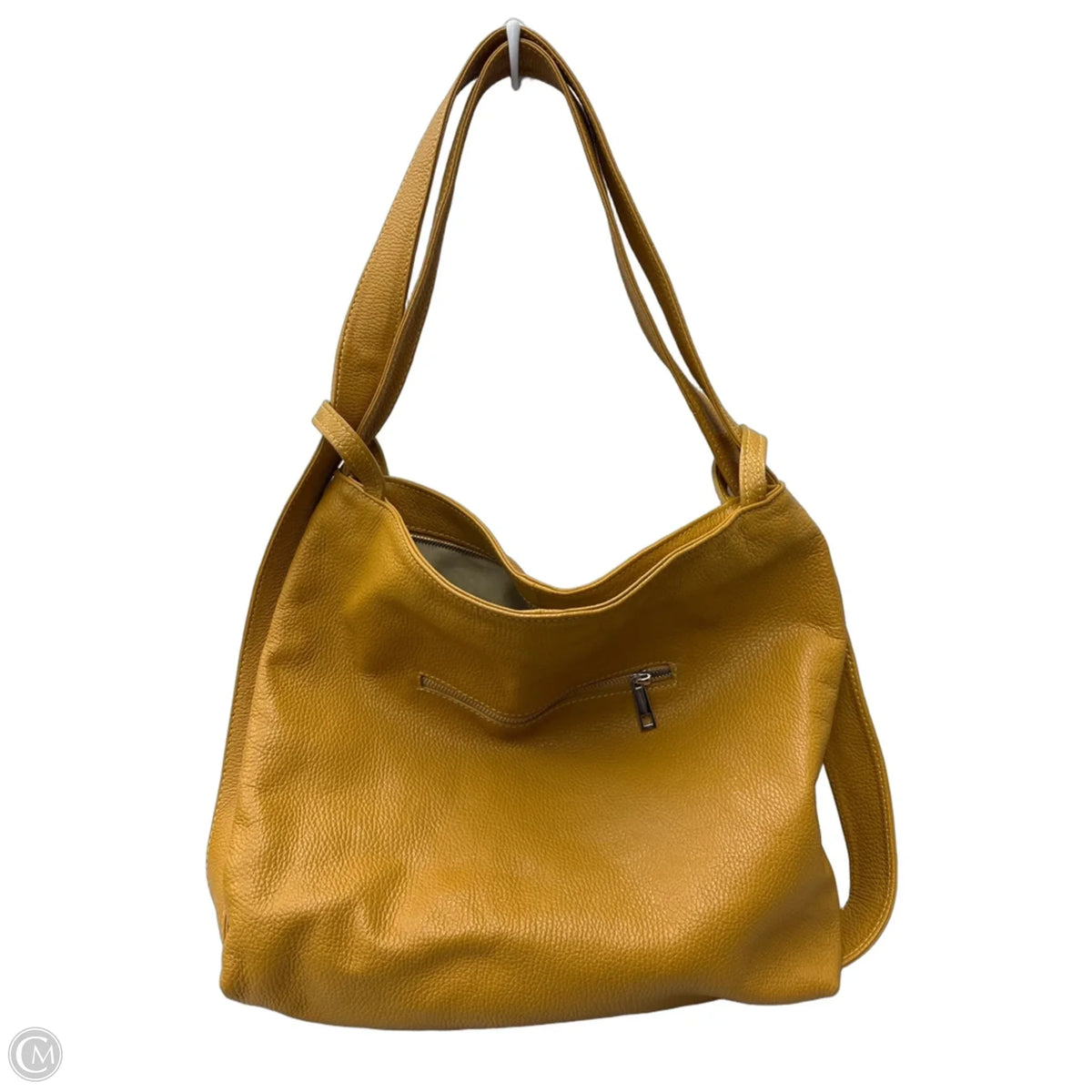 Handbag Leather By Clothes Mentor, Size: Medium