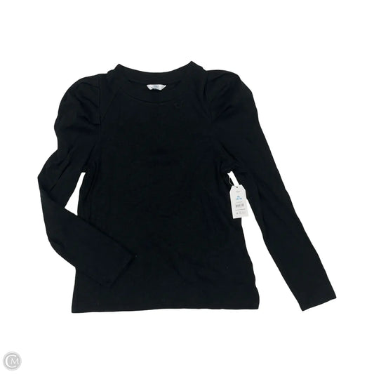 Top Long Sleeve By Time And Tru In Black, Size: Xl