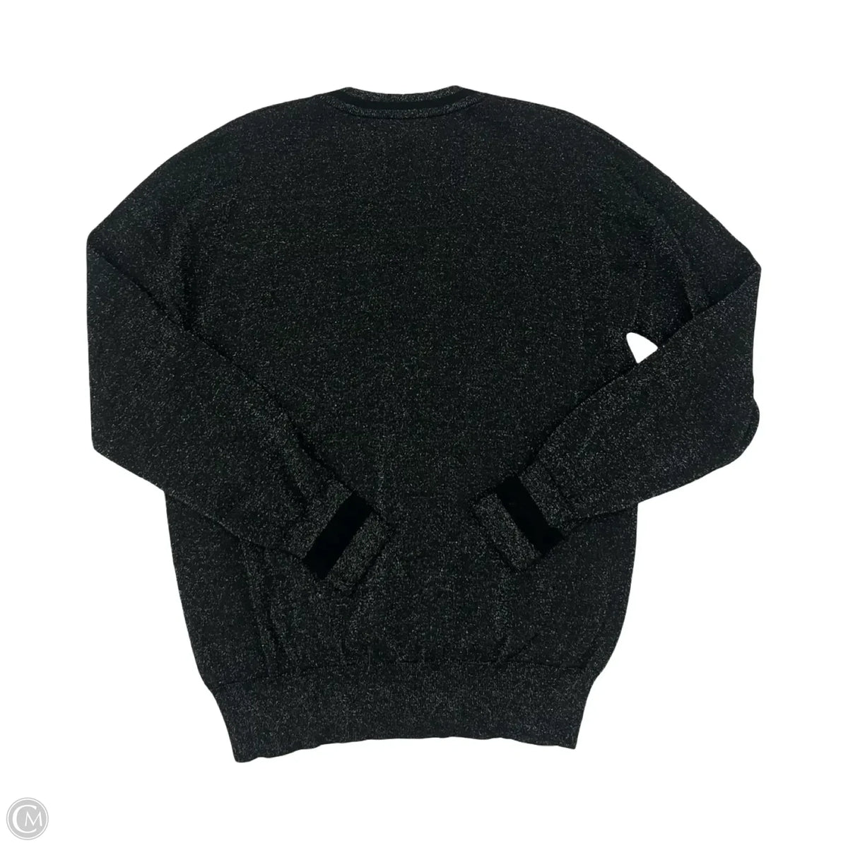 Sweater By Equipment In Black, Size: S