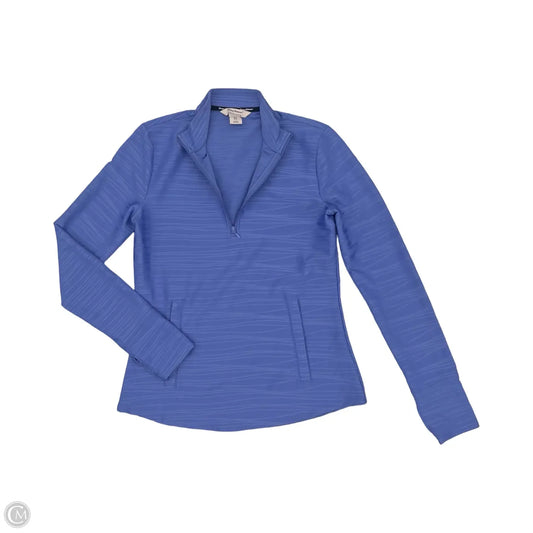 Athletic Top Long Sleeve Collar By Tommy Bahama In Blue, Size: S