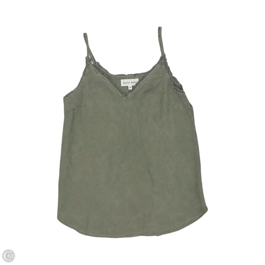 Blouse Sleeveless By Bella Dahl In Green, Size: Xs