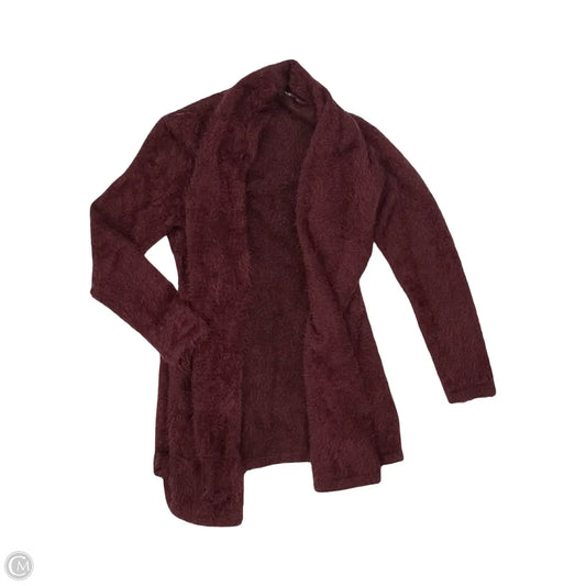 Sweater Cardigan By Johnston & Murphy In Red, Size: S