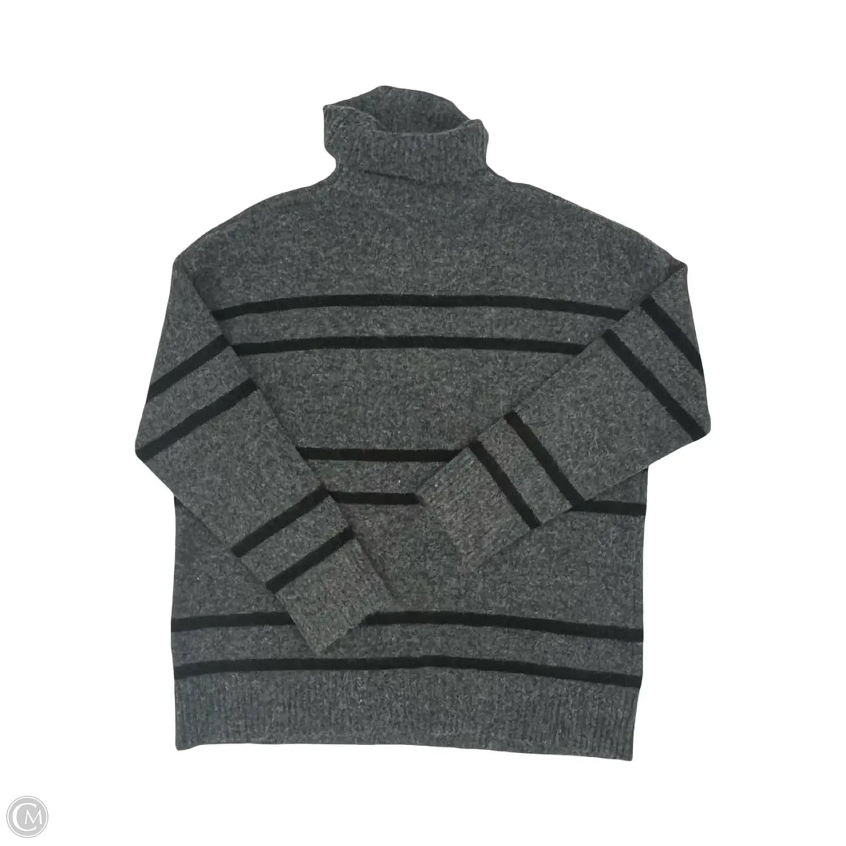 Sweater By Grace + Karma In Black & Grey, Size: 1x