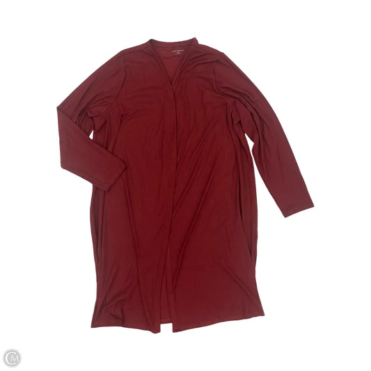 Cardigan By Lane Bryant In Red, Size: 3x