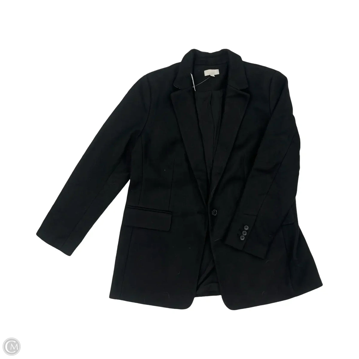 Blazer By Loft In Black, Size: Xl