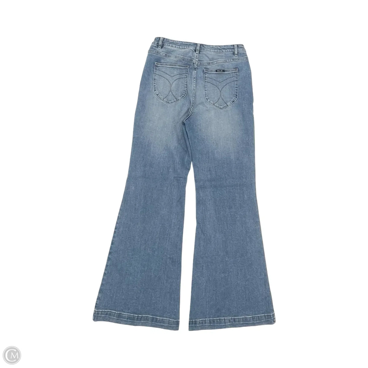 Jeans Flared By Rollas In Blue Denim, Size: 12