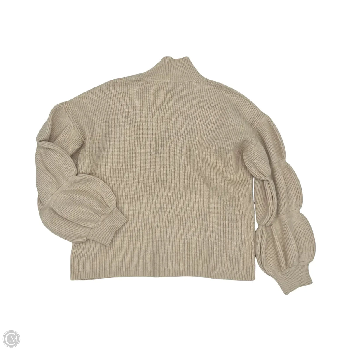 Sweater By Hem & Thread In Tan, Size: M