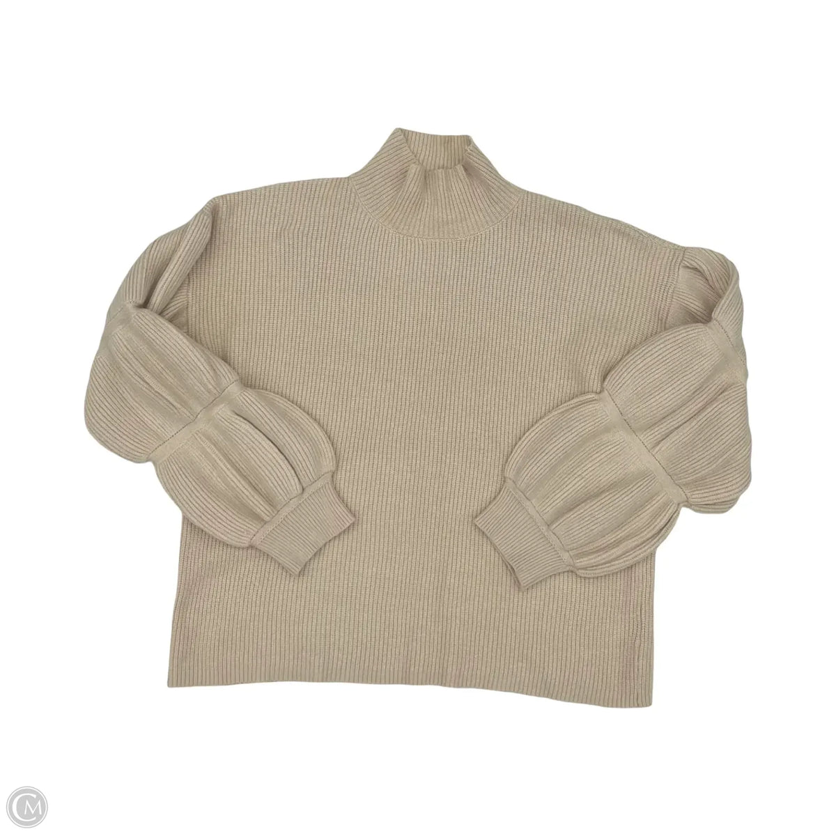 Sweater By Hem & Thread In Tan, Size: M